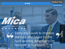 Tablet Screenshot of micaforcongress.com